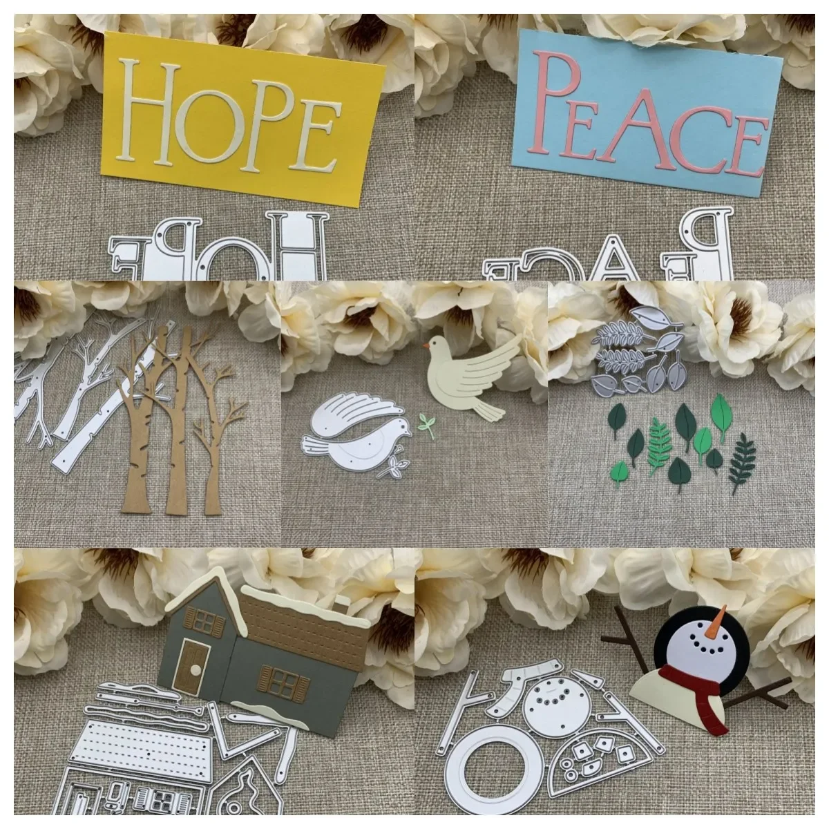 

New Christmas Series Metal Cutting Dies For DIY Scrapbooking Decorative Embossing Handcraft Die Cutting Template Mold