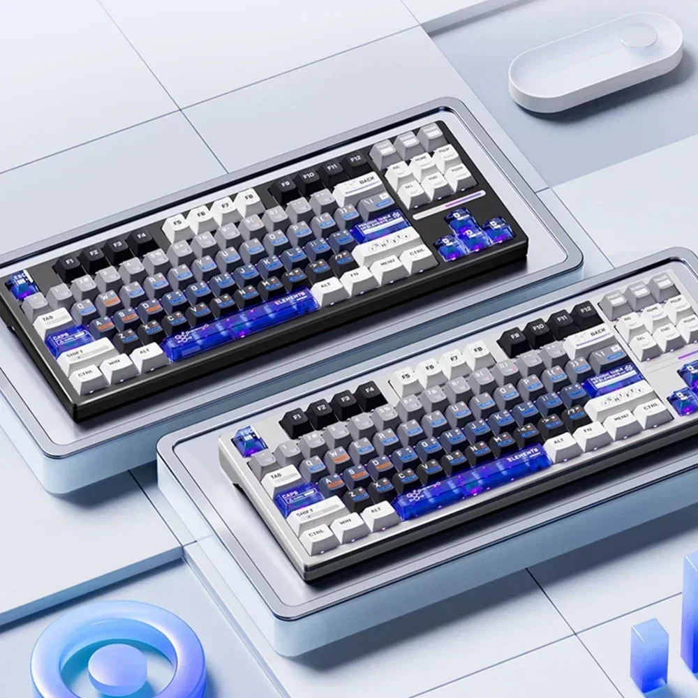 

ATK Z87 Pro Mechanical Ultra Performance Keyboard 87 Key E-Sports Semi Aluminum Alloy Customized Gameing Keyboard