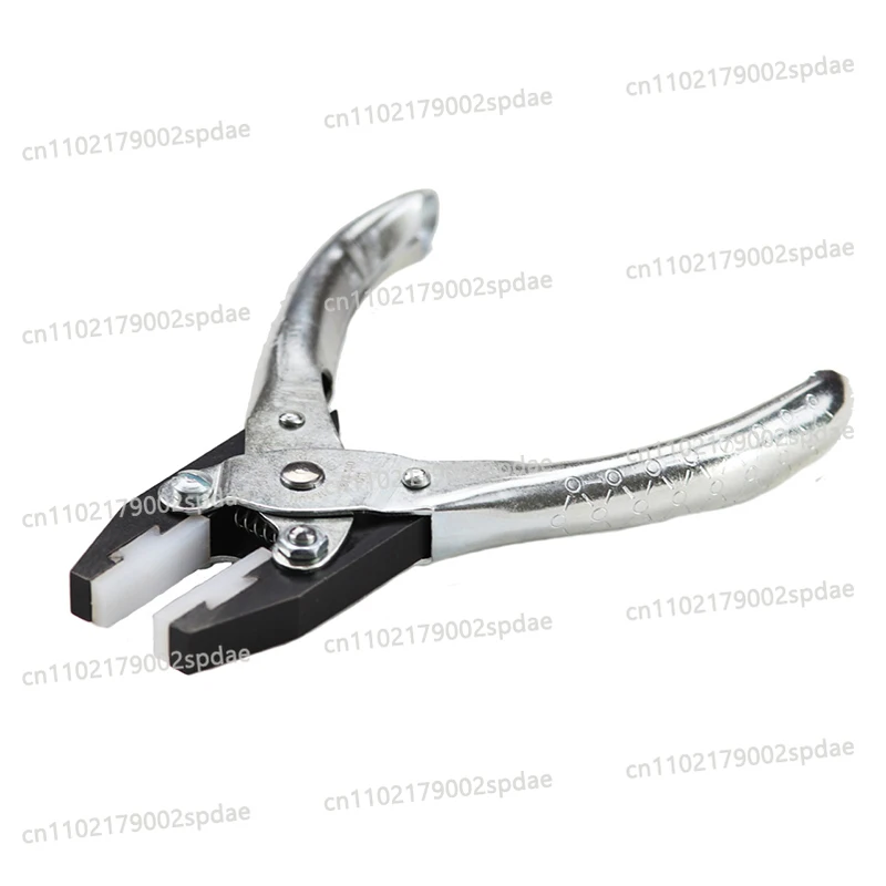 140mm Nylon Jaws Flat Nose Parallel Jewelry Plier Professional Jewelry Craft Pliers Soft Wire Loop Making Tools