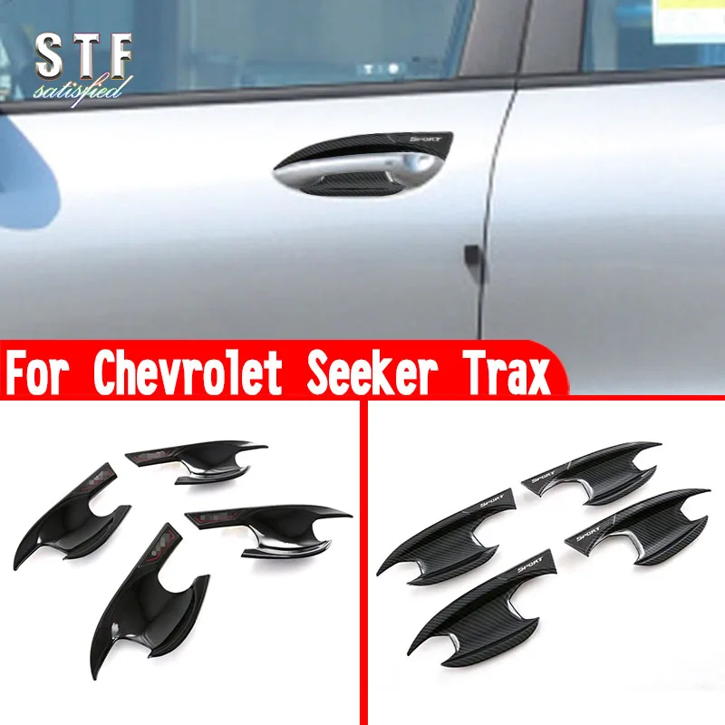 

For Chevrolet Seeker Trax 2023 2024 Car Accessories Door Bowl Trim Molding Decoration Stickers W4