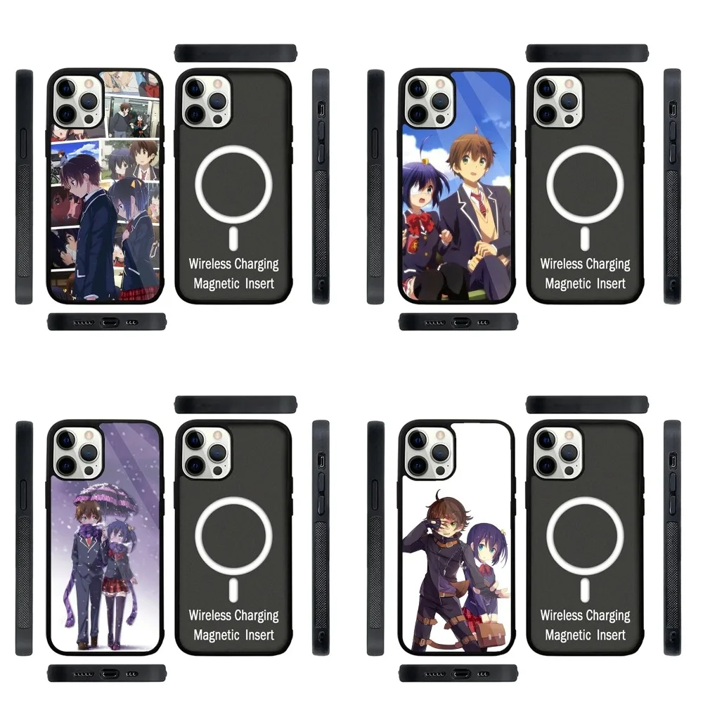 Rikka Takanashi Togashi Yuut Phone Case Strong Magnetic For IPhone15,14,13,Pro,Max,Plus,11,12,Mini For Magsafe Wireless Charging