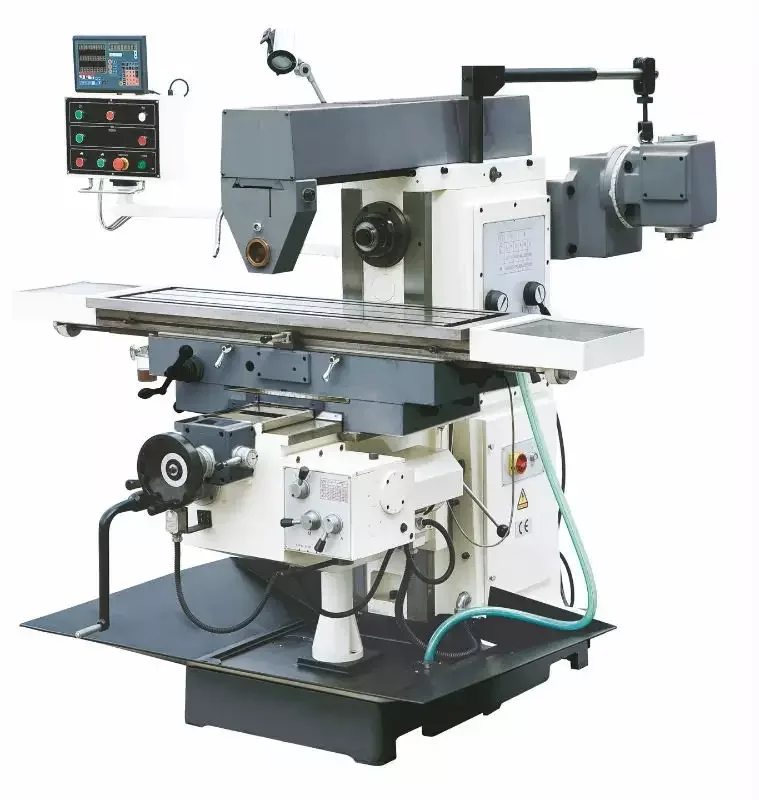 XW6136L Horizontal Universal Knee Type Milling Machine with Swivel Table Horizontal Milling Head for Metal