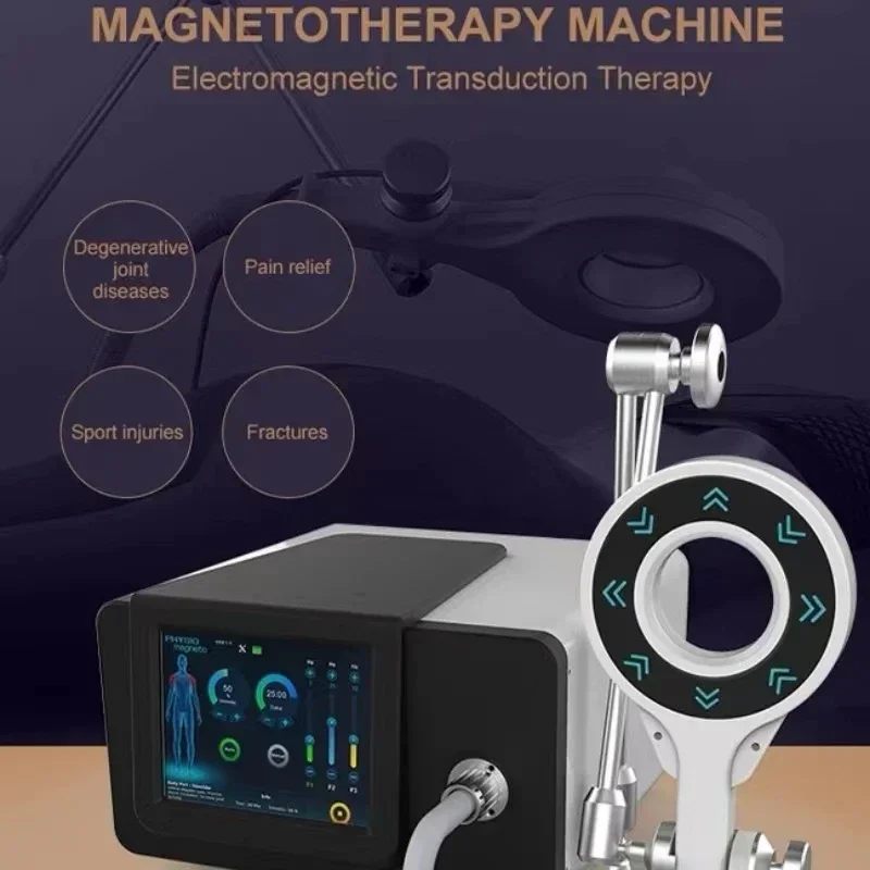 Portable Emtt Body Shaping Physical Therapy Pain Relief Physio Magneto Magnetic Transduction Weight Loss Machine