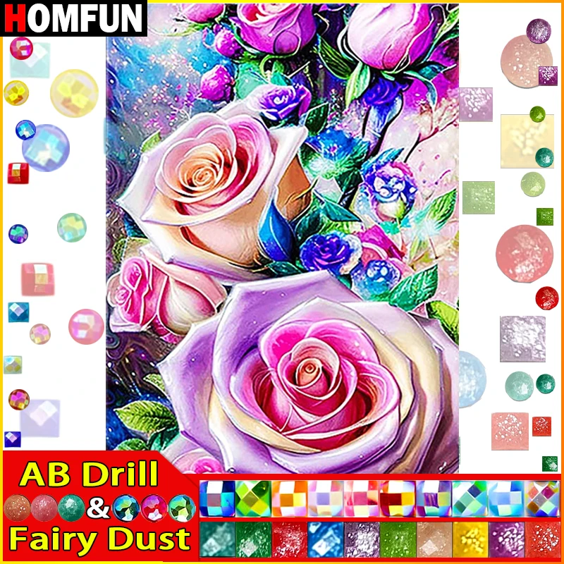 �y�Z�[�����zHOMFUN �t�F�A���[�_�X�g AB �A�[�g 5D Diy �_�C�������h�G��u�t�����[���[�Y�v�_�C�������h�ʐ^�N���X�X�e�b�` 3D ���C���X�g�[���h�J����
