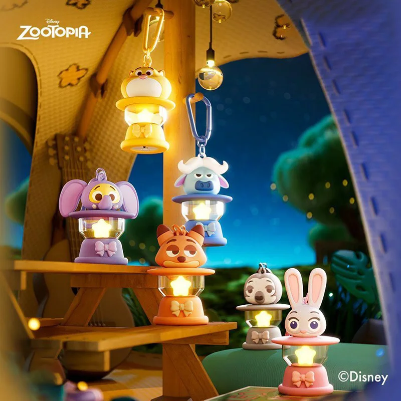 

Новый Disney Zootopia светящийся в темноте ночник для кемпинга сумка-брелок с подвеской Nick Judy Flash светящийся орнамент праздничный подарок