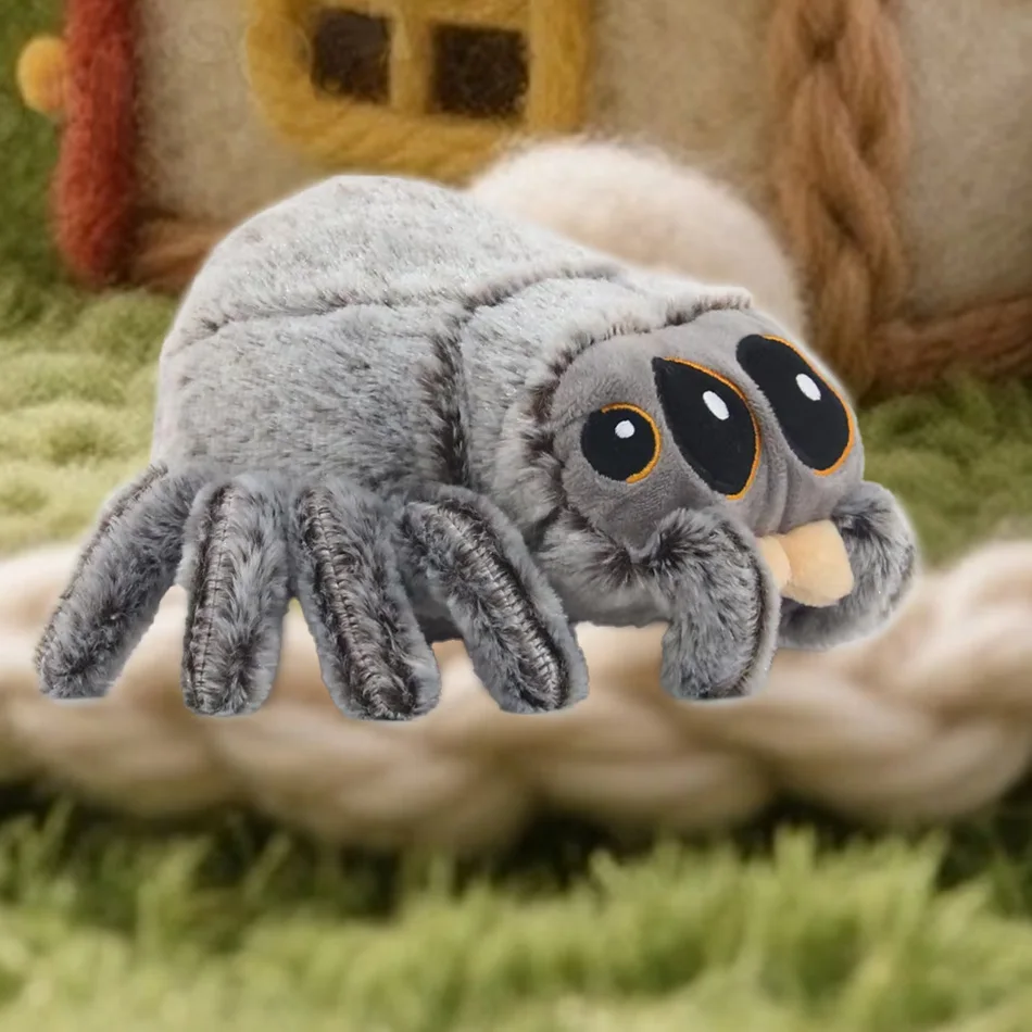 

Cute Little Spider Plush Toy, Soft Stuffed Animal, Cartoon Baby Doll for Kids, Movie Game Room Decor, Birthday Gift