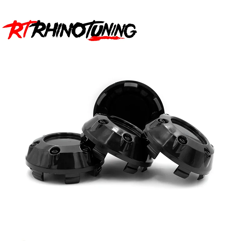 Колпачки для центра колесных дисков RhinoTuning, 2/4 шт., внешний диаметр 68 мм/2,68 дюйма, внутренний диаметр 64 мм/2,52 дюйма, для автомобильных дисков, замена автозапчастей, ABS.