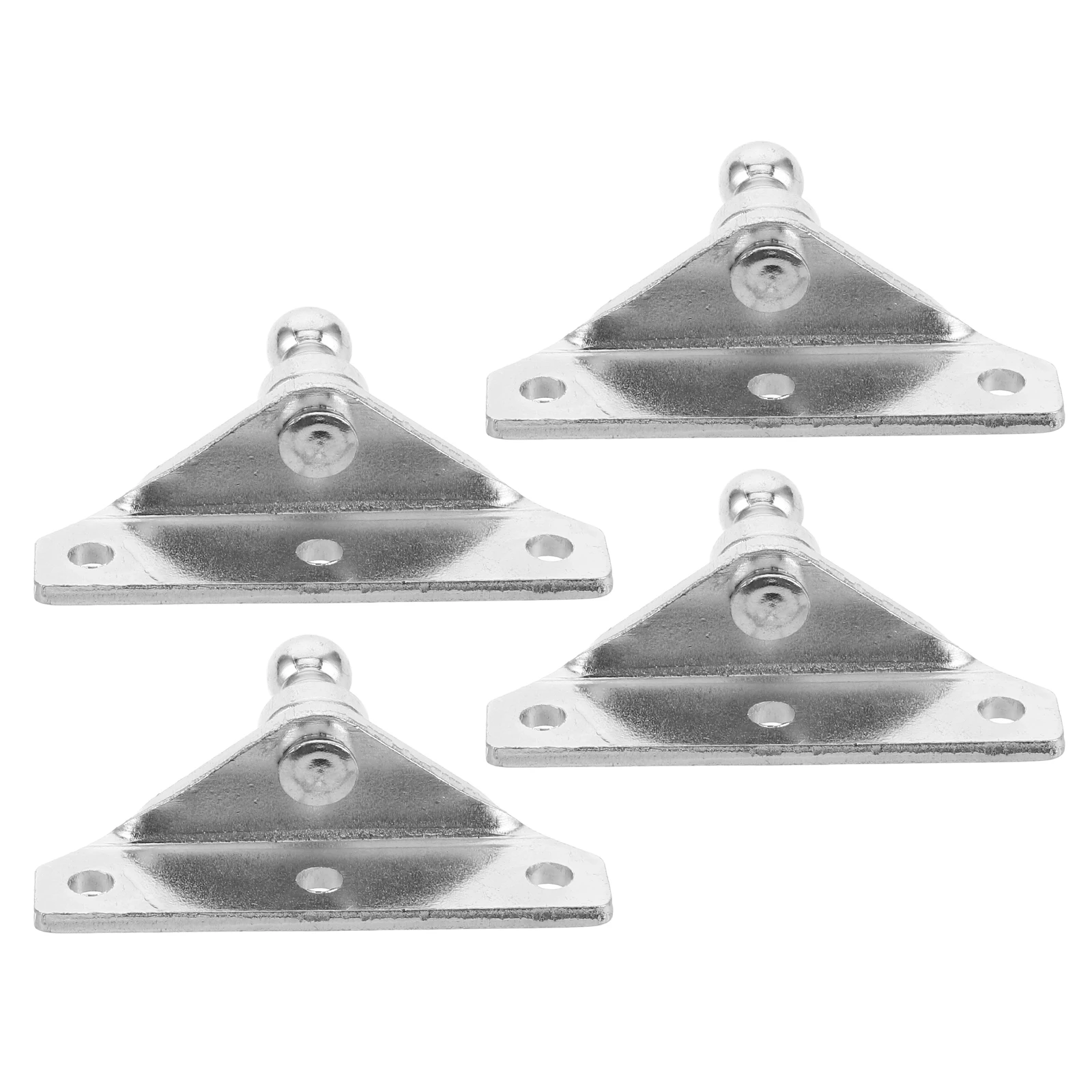 

4pcs Gas Strut Mounting Bracket 10mm Ball Stud Metal Spring Support Lift Cabinet Hood Automotive Side Front Cushioning for DIY
