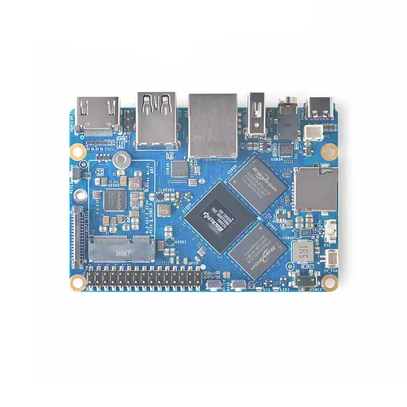 Imagem -05 - Placa de Desenvolvimento Nanopi m6 Rockchip 64bits Ram Lpddr5 Nas de Luz Gigabit Ethernet Nativo Decodificação 8k Rk3588s Rk3588s