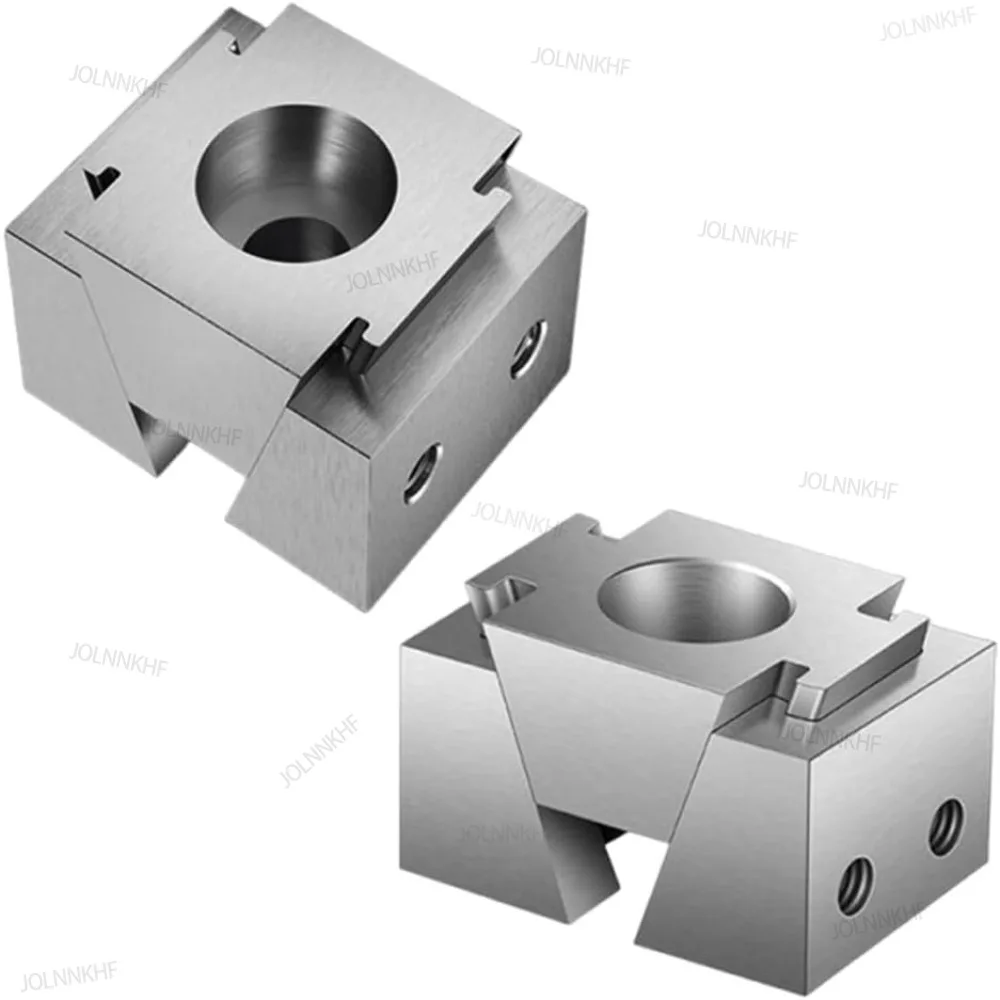 CNC Wedge-Type Clamping Element M6 M10 Mini OK Vise Smooth Jaw Precision Modular Single Vise for Machine Tools Accessory