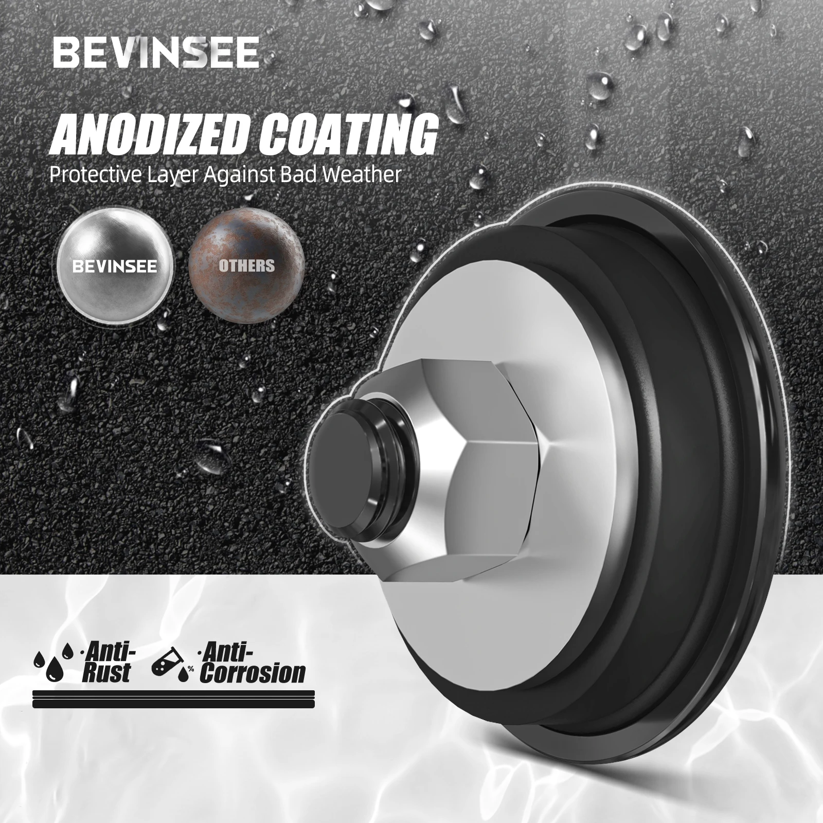 Алюминиевая заглушка заднего стеклоочистителя, универсальная для VW Golf 7, Audi A3 TT, для BMW E87, для Honda Civic Si, для Mini Cooper