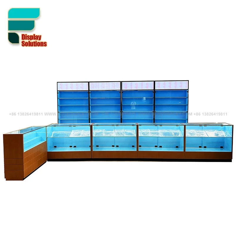 custom.Modern Tobacco Display Rack Freestanding Multi Layer Shelf Display Fixture High Capacity