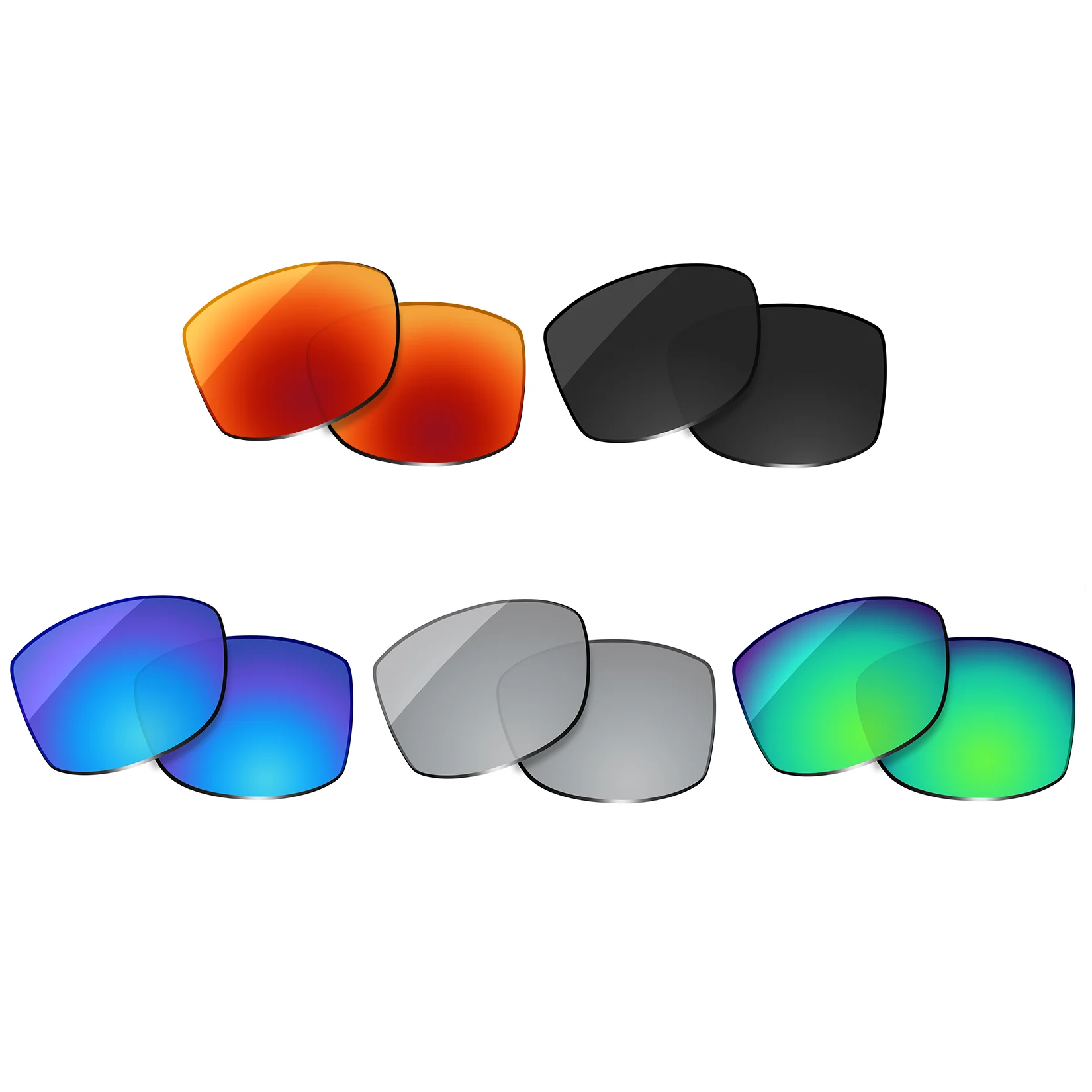 

Сменные поляризационные линзы OOWLIT для солнцезащитных очков Oakley Step Up OO9292