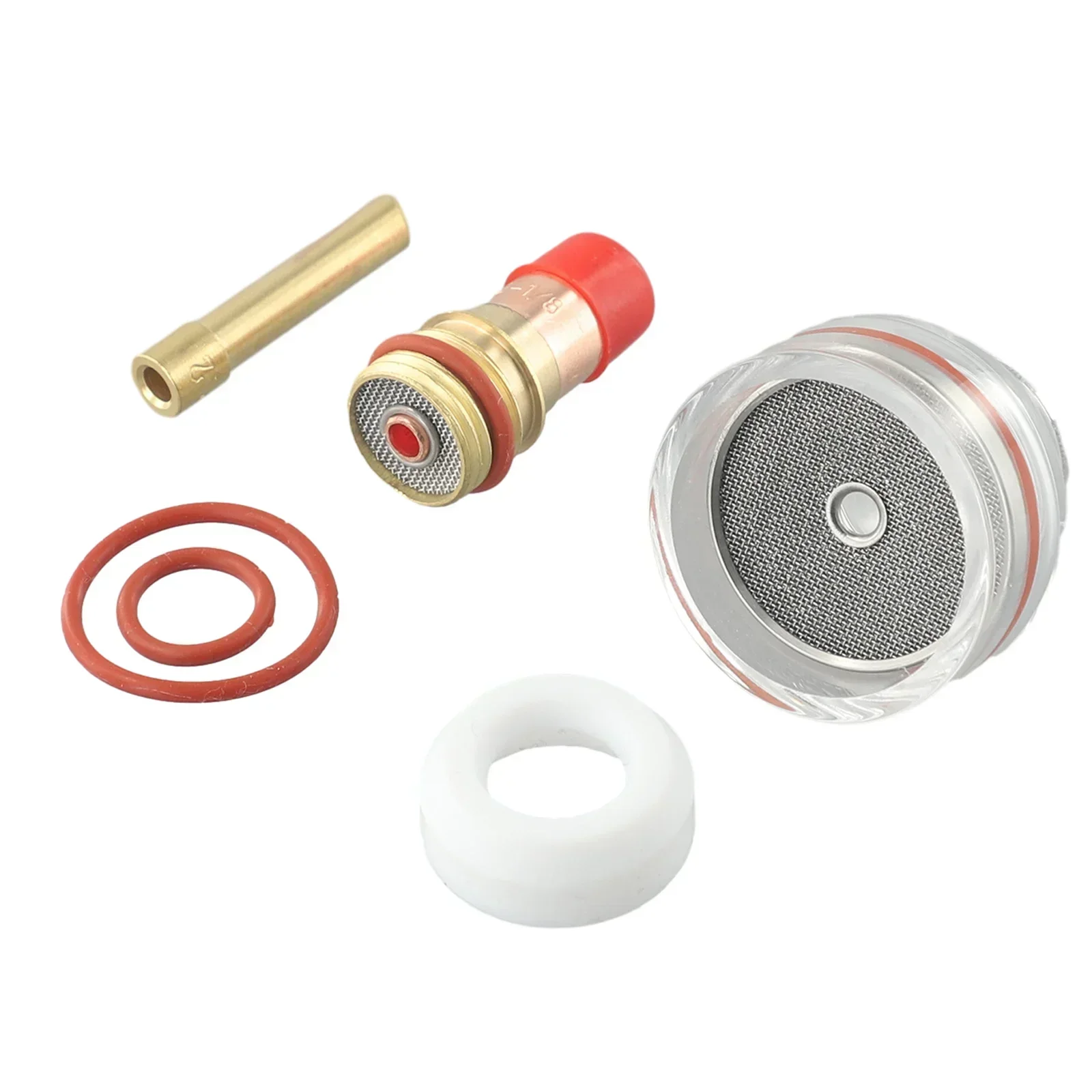 For Tungsten Needle WP Torch Kit Collet Glass Cup Anti-corrosion Copper Collet Body High Temperature Resistance