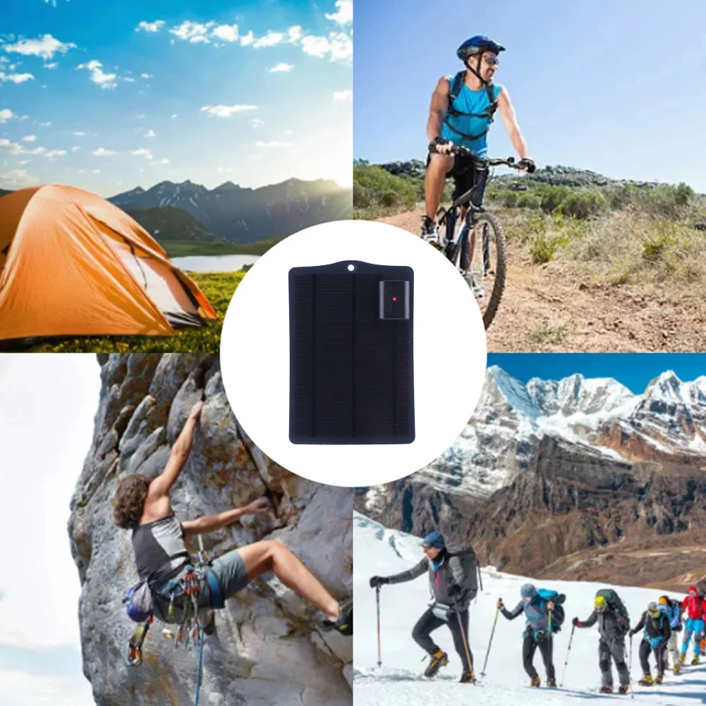 خلايا كهرضوئية تعمل بالألواح الشمسية USB ، شاحن بطارية شمسية مقاوم للماء ، شاحن شمسي يدوي الصنع لـ * 5V ، * x * * 25 ، * * W ، 5V