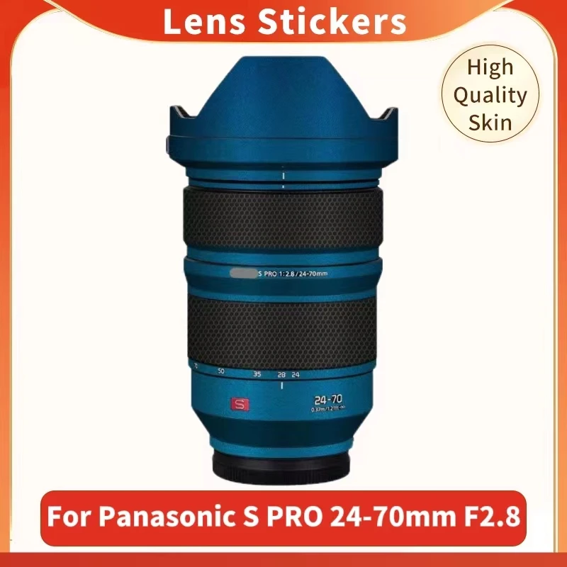 For Panasonic LUMIX S PRO 24-70mm F2.8 Decal Skin Vinyl Wrap Film Camera Lens Body Protective Sticker Coat 24-70 2.8 F/2.8