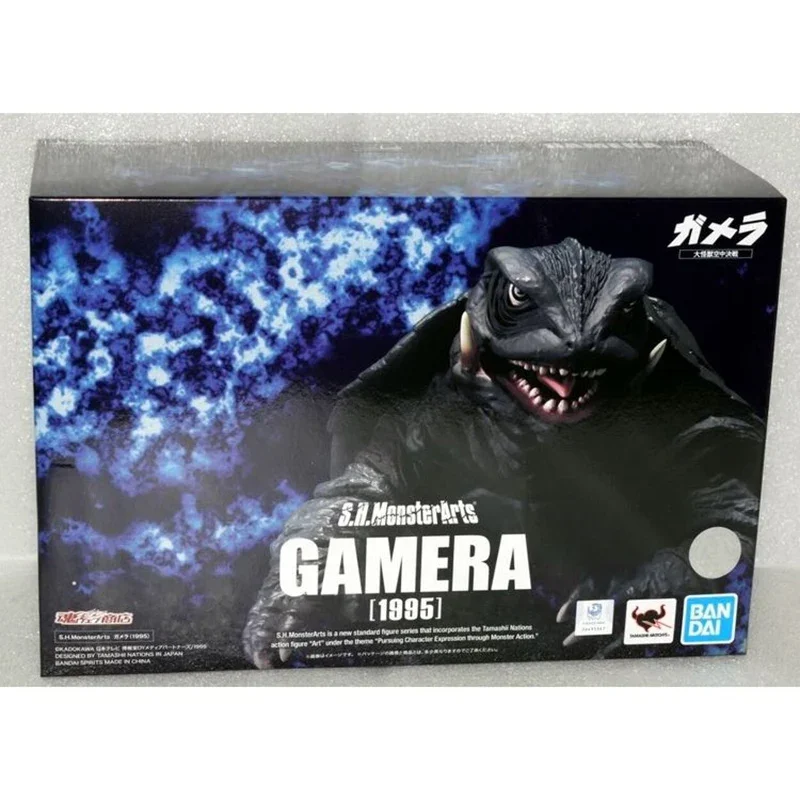 ON SALE BANDAI SHM GAMERA (1995)Anime Action Figures Toys For Boys Girls Kids Christmas Gift Collectible Model Ornaments