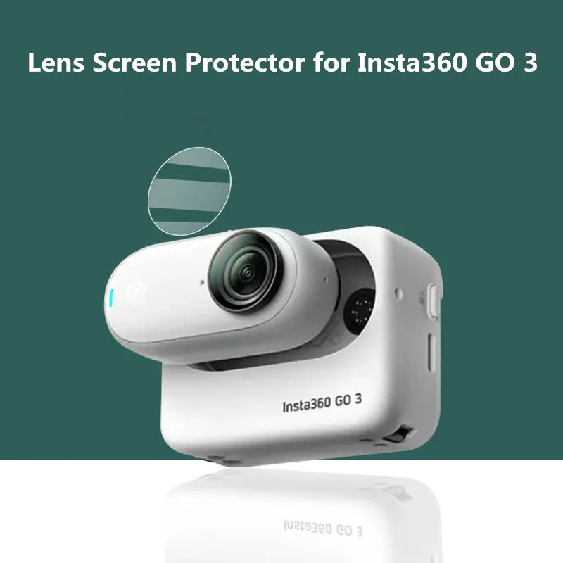 Voor Insta360 Go 3 Hd Gehard Glas Beschermfolie Voor Insta360 Go 3 Screen Protector Voor Insta360 Thumb Camera Accessoires