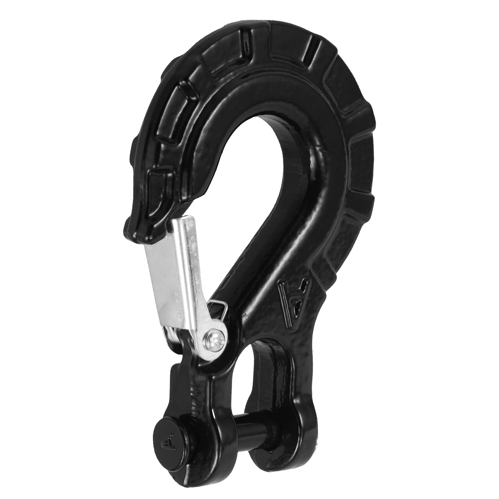 

Forged Winch Hook Heavy Duty Alloy Steel Safety Latch Off-Road Recovery Towing Trailer Suv Truck Pull Strap
