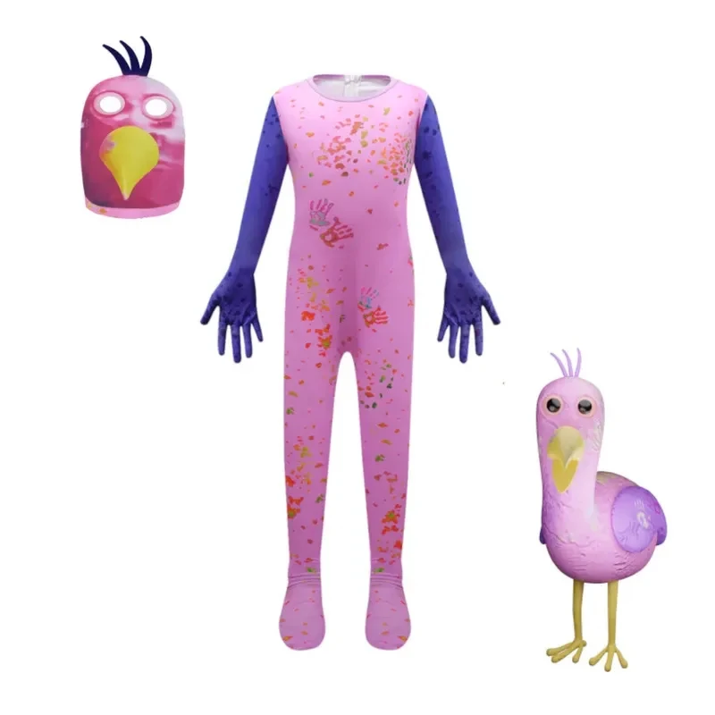 

★Halloween Cosplay Costume Garden of Banban Kid s Green Jumbo Josh Monster Horror Game Canival Jumpsuit Bi 2026 New ♥Look Me ←_←