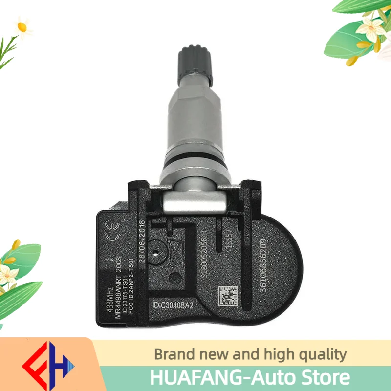 1/4pcs 433MHZ TPMS Tire Pressure Sensors 36106856209 For X5 F15 F85 X2 F39 X6 F16 F86 MINI 707355-10 6856209 36106855539