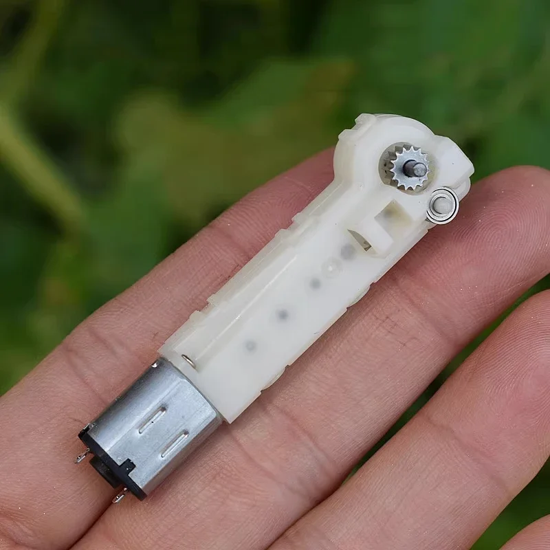 

Micro N20 Motor Metal Brush Plastic Gearbox Worm Gear DC 5V-6V 30RPM-39RPM Slow Speed for 3D Printing Pinter Pen Robot Model