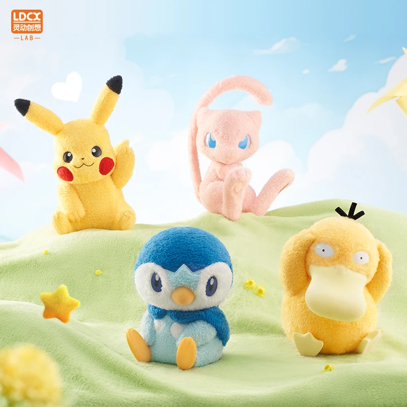 

Новинка в наличии PokéMon, эмалированная плюшевая периферия, подарок, Пикачу Чармандер Psyduck, виниловая плюшевая игрушка, фигурка, орнамент, кукла, подарки