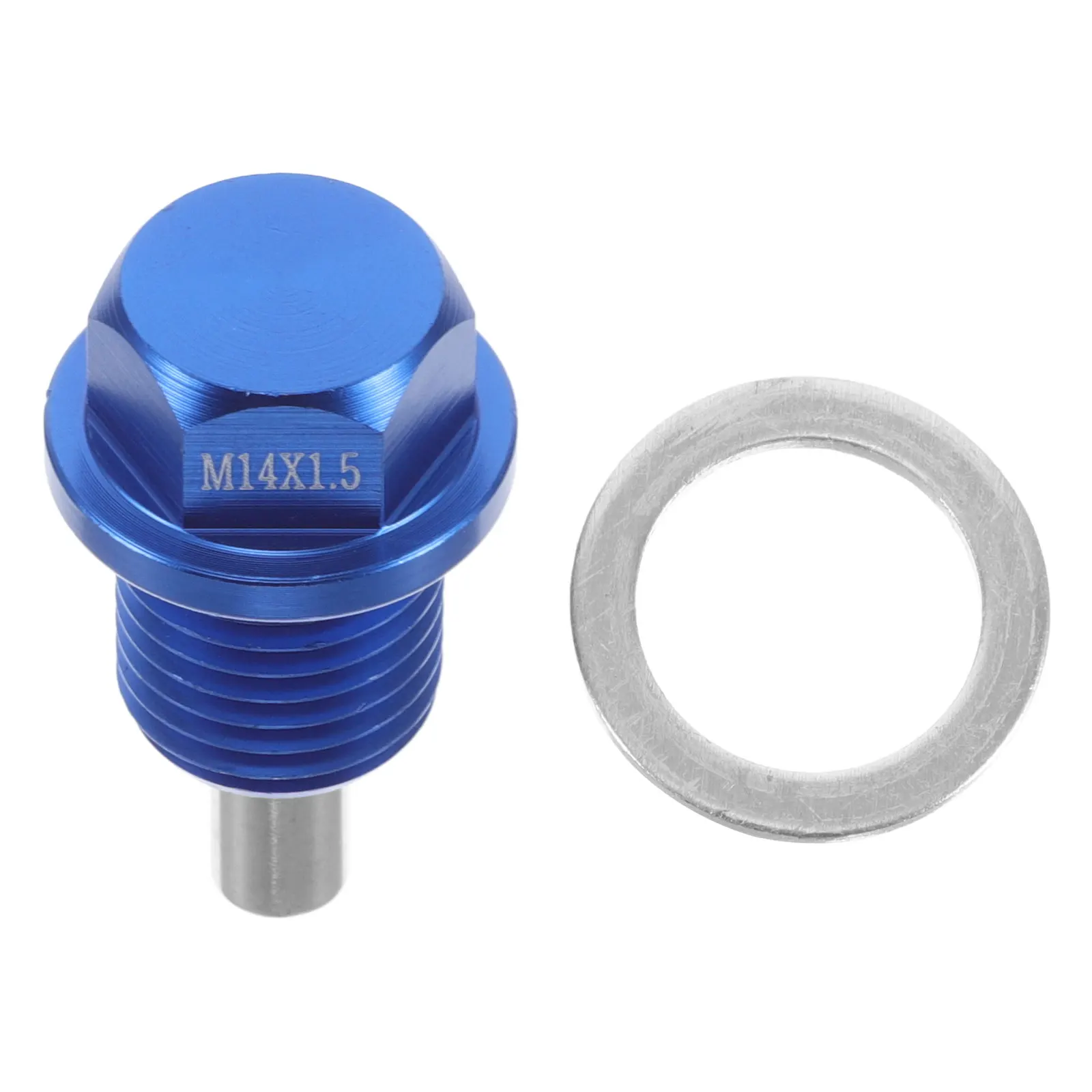 

Aluminum Alloy Magnetic Drain Screw Leakproof Design Car Engine Parts Oil Pan Bolt Gaskets Easy Installation Antislip