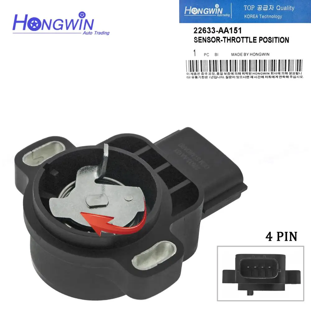 GenuineOE 22633AA15B 22633AA151 22633-AA151 Throttle Position Sensor TPS For Subaru Baja Forester Impreza Legacy 2.5L 1999-2006