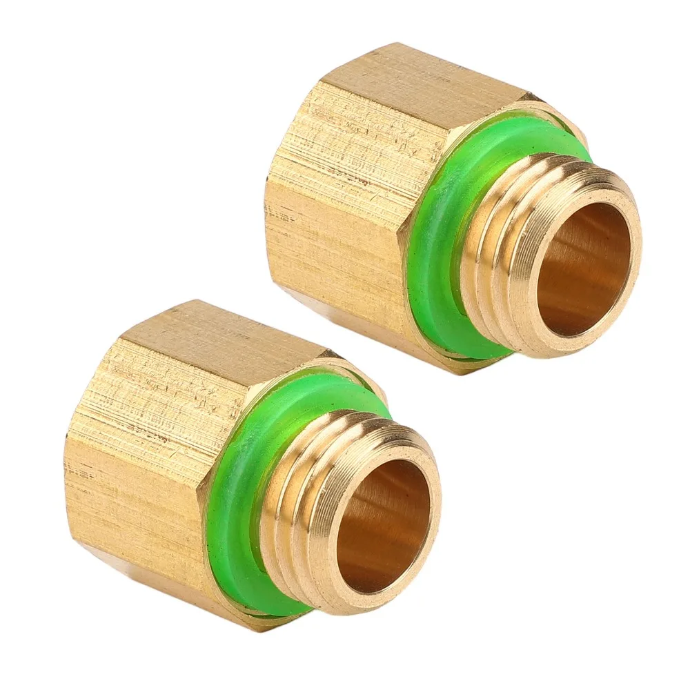 4PCS Brass High Pressure Sprayer Reducer Adapter M18 Internal Thread To M14 External Thread Lightweight Irrigation Spray Adapter