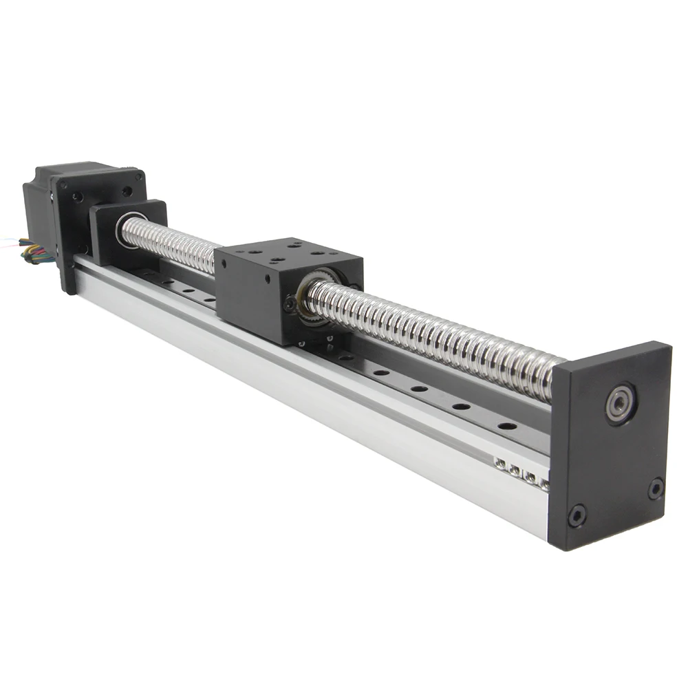 

Befenybay 300mm Length Travel Linear Stage Actuator with Square Linear Rails Ballscrew SFU1605 with NEMA23 Stepper Motor for DIY