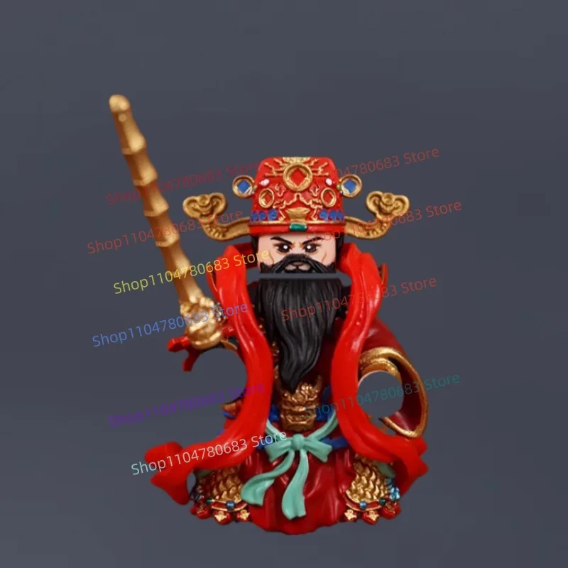 

MOC Building Blocks Fortune God Mini Figure Assembly Model Ornament Anime Cartoon Decorative Toy Holiday Gift Hobby Collectible