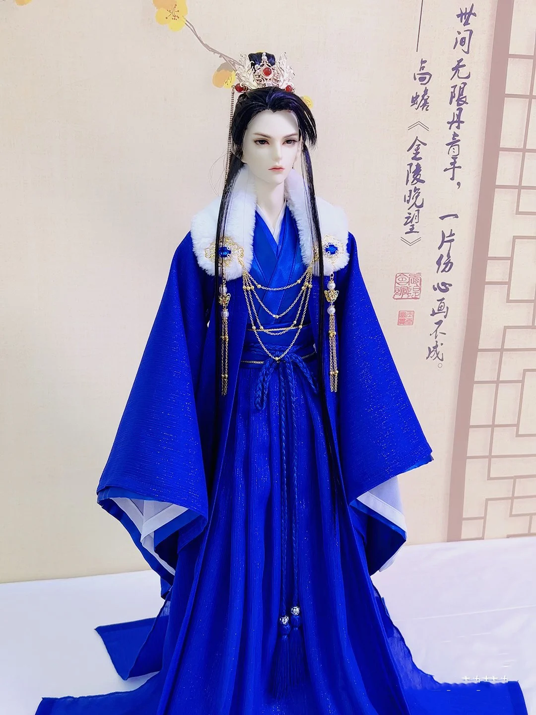 OB27 1/6 Figure 1/4 1/3 Scale BJD Clothes Ancient Costume Hanfu Robe Samurai Outfit For BJD/SD ID75 Uncle Doll Accessories A1972