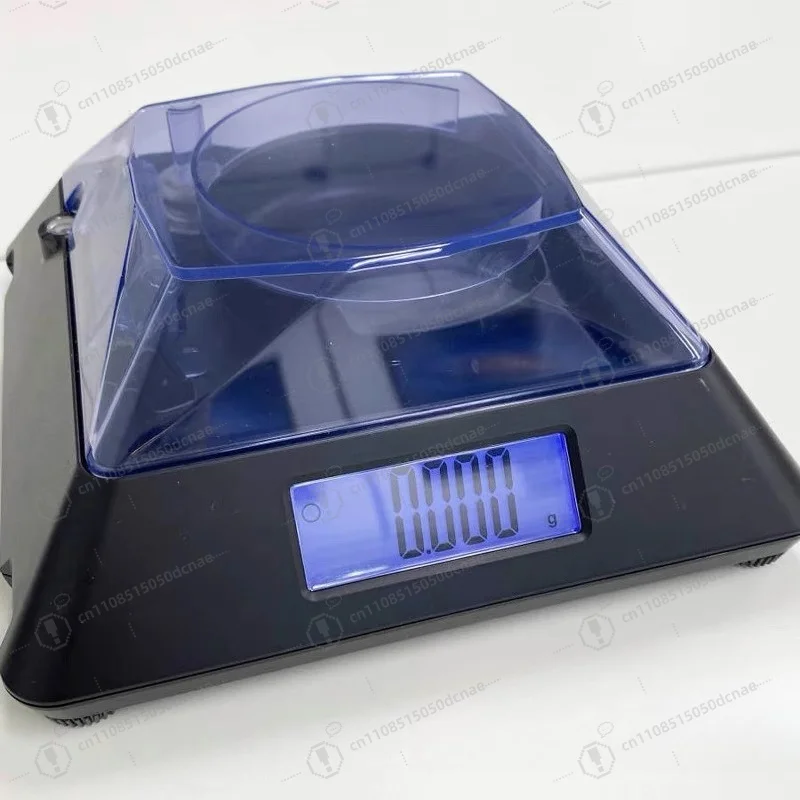 KP-601 Professional Digital Carat Scale 100g 500ct 0.002g Dual LCD Display Draft Shield for Diamond Gold Gem Jewelers