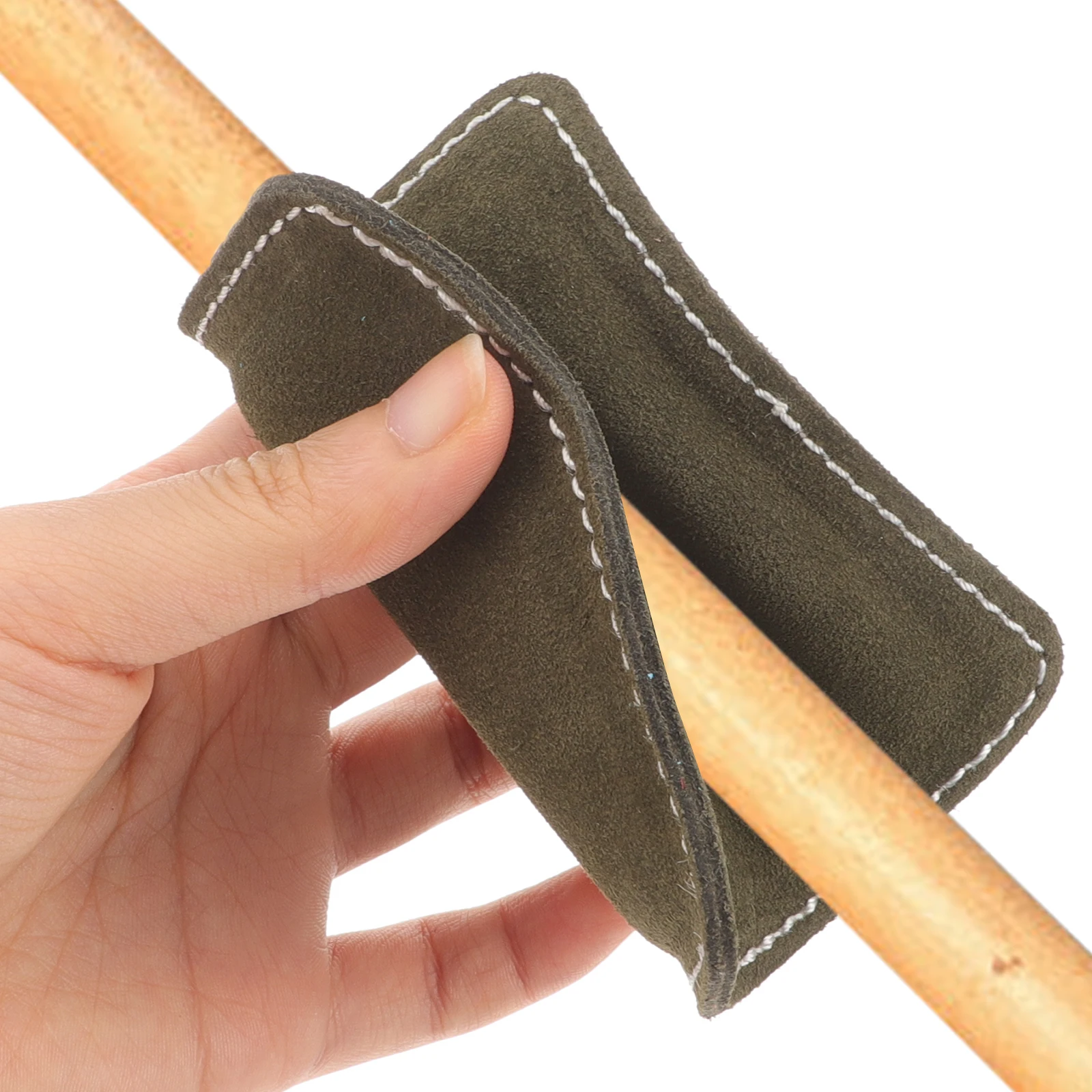 

Soft Billiard Cue Cleaner Coffee Color Wear Resistant Reusable Towel Pool Stick Shaft Cloth Accessories Snooker Cleaning