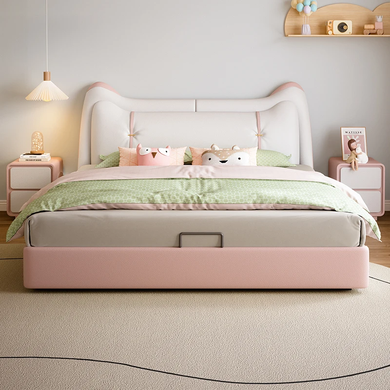 

Children's bed boy girl princess bed small apartment 1.5 meters cartoon