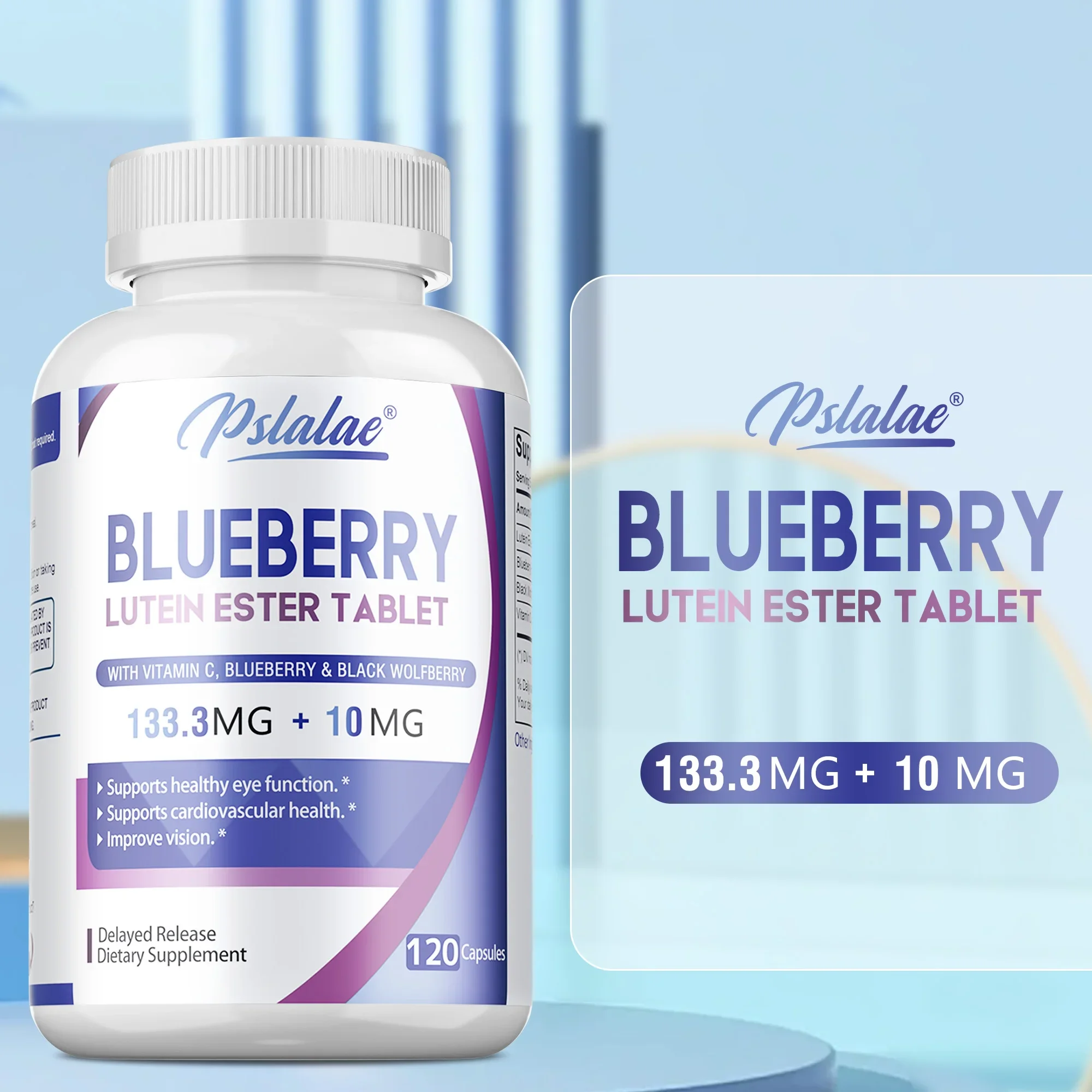 Cápsulas de arándanos: beneficiosas para la salud del cerebro y del sistema inmunológico, mantenimiento de la salud cardiovascular y la función ocular