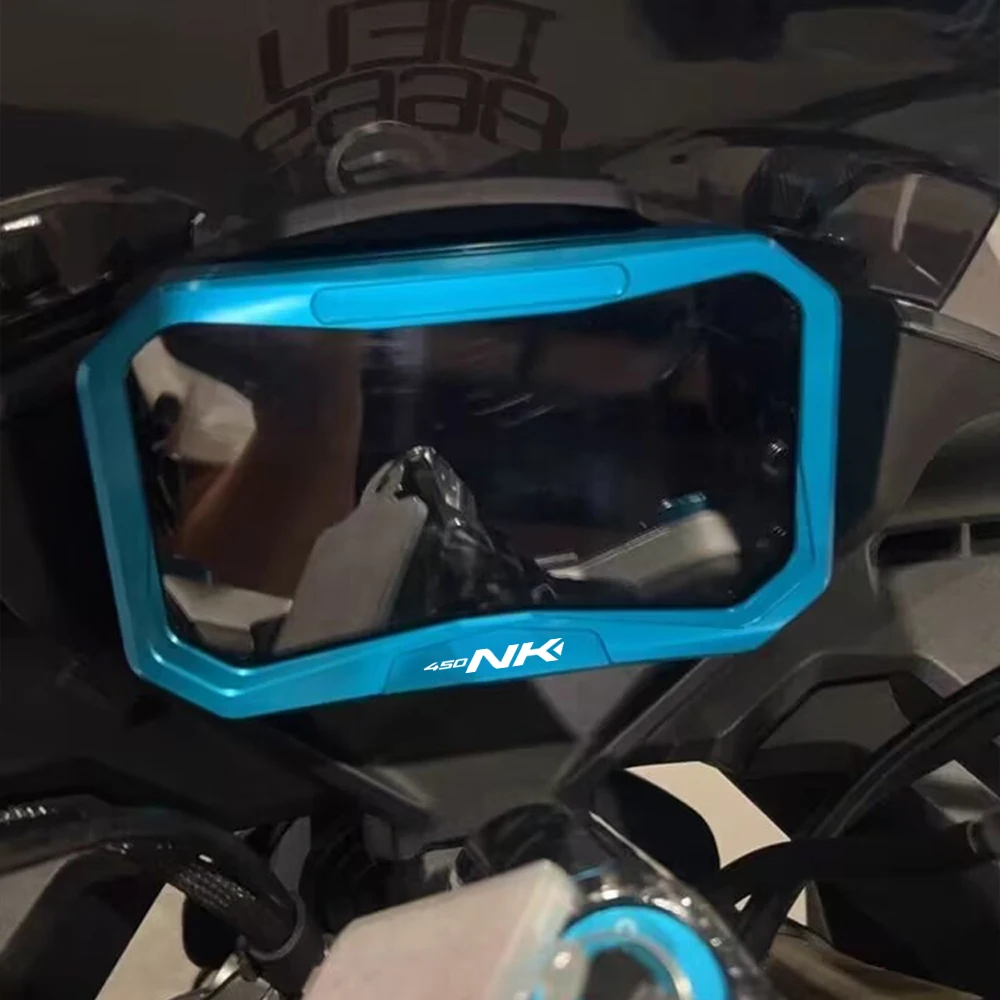 ل CFMOTO CF MOTO 450NK NK450 450 NK 450 CF450NK 2023 2024-2025 دراجة نارية الملحقات TFT سرقة متر الإطار حماية الشاشة #2