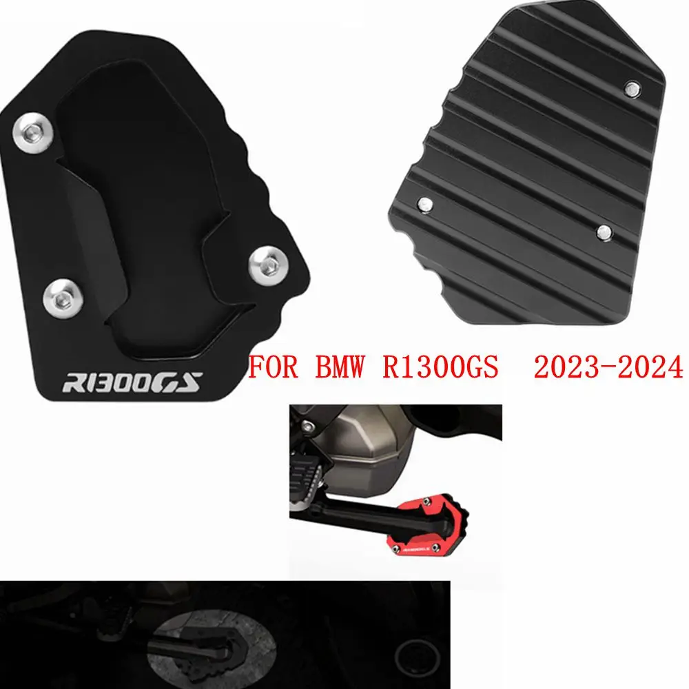 For BMW R1300GS Motorcycle Kickstand Foot R 1300 GS ADV Adventure GS1300 2023 2024 Side Stand Extension Pad Support Plate