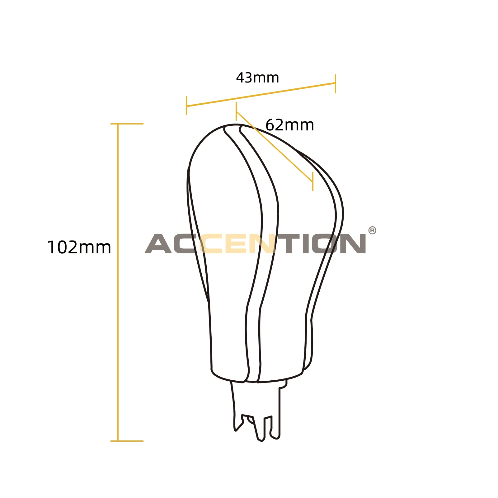 Leather Carbon Fibre Gear Shift Knob Gear Shifter Handle For Nissan Maxima 2016 2017 2018 2019 2020