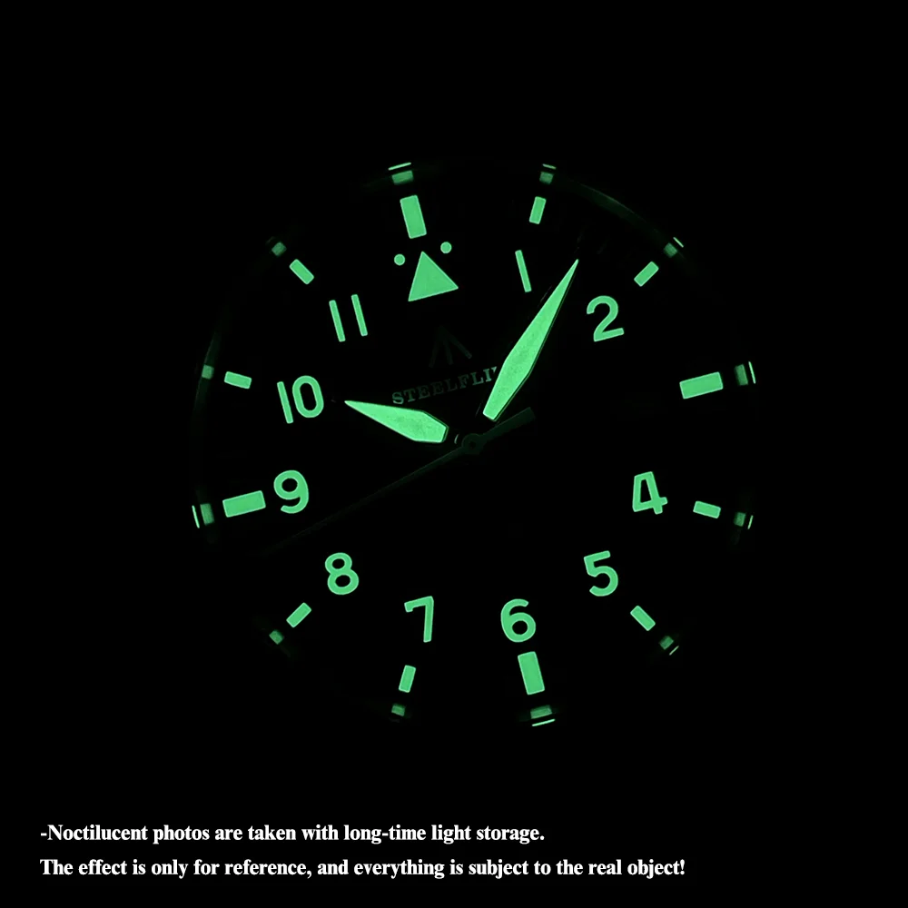 STEELFLIER SF750 New Fully Automatic Mechanical Watch Swiss Super Luminous Sapphire Mirror NH35 Movement 200M Waterproof Watch