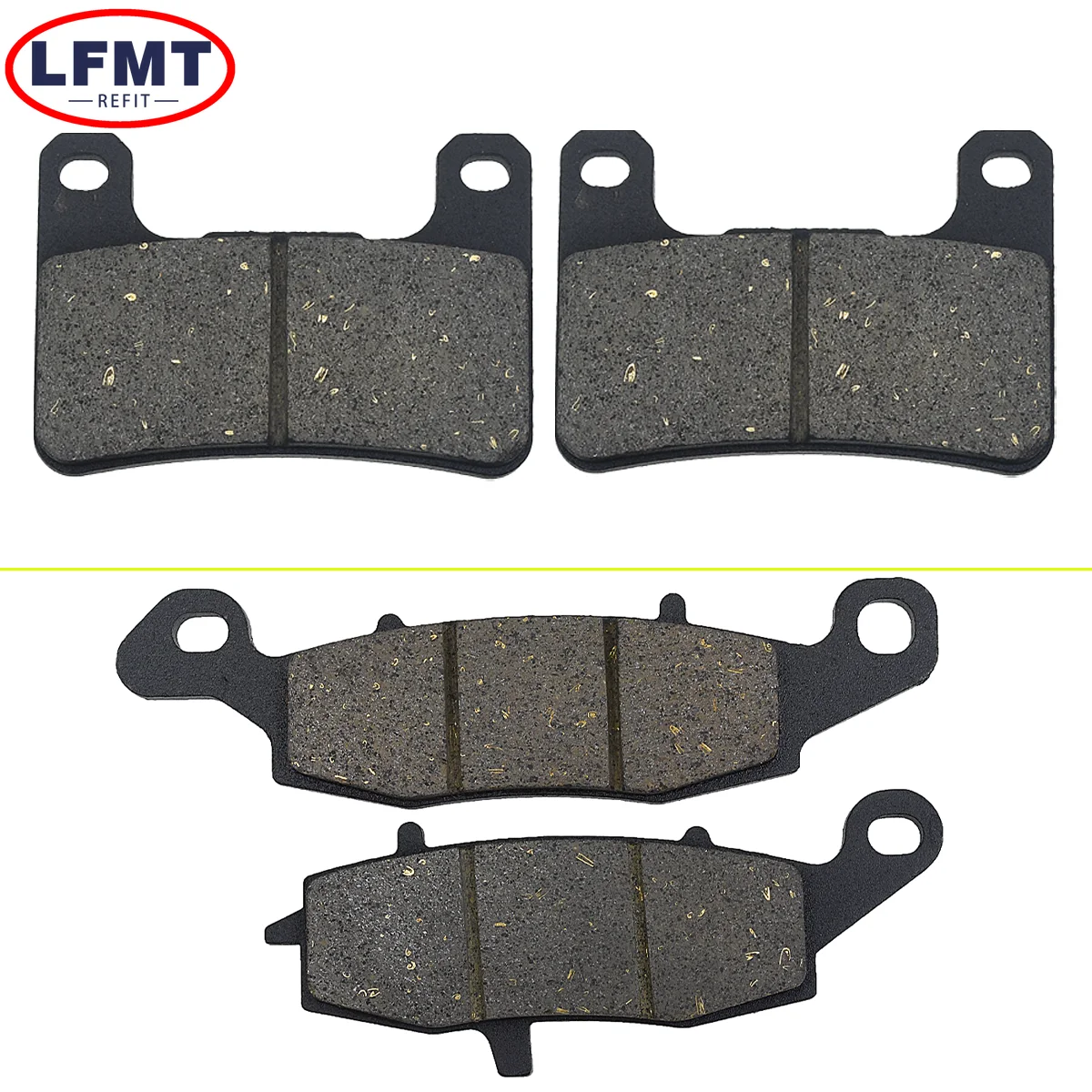 

Motorcycle Metal & Brass Alloys Front and Rear Brake Pads For KAWASAKI Z 1000 SX ZX10R ABS ZR 1000 DAF/DBF For SUZUKI GSXR 600