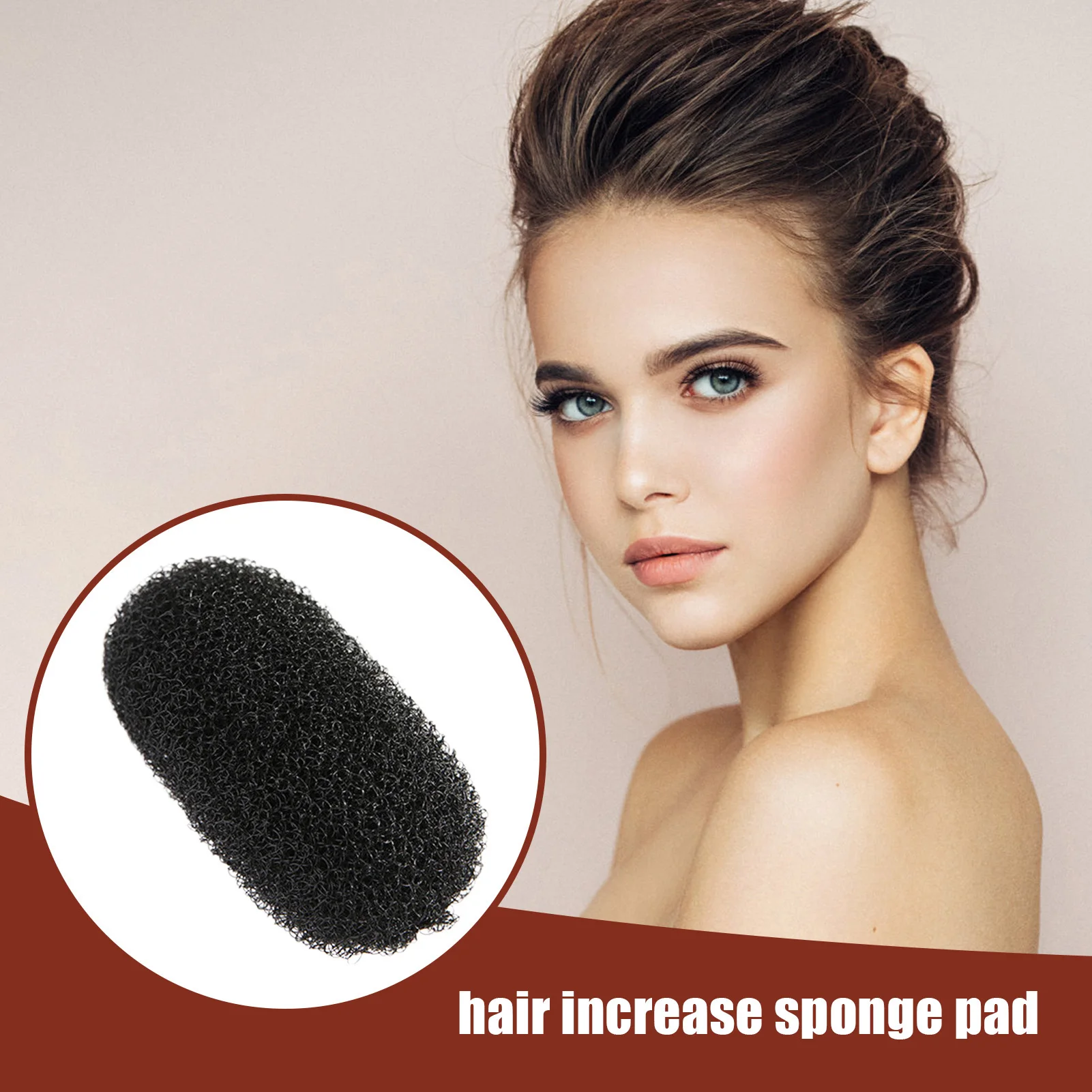 Hair Volume Increase Puff BB Clip Hair Sponge Pad Magic Hair Bun Maker Easy To Handle Comfortable Hair Bump Up Sponge Hair Beaut