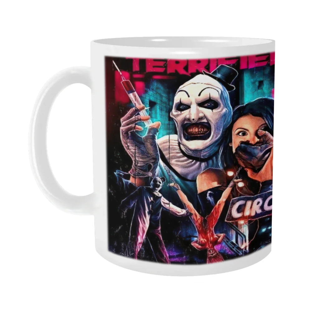 Thrilling horror movies Ceramics Coffee Mug Cute Gamer Birthday Gift Back To School Mug