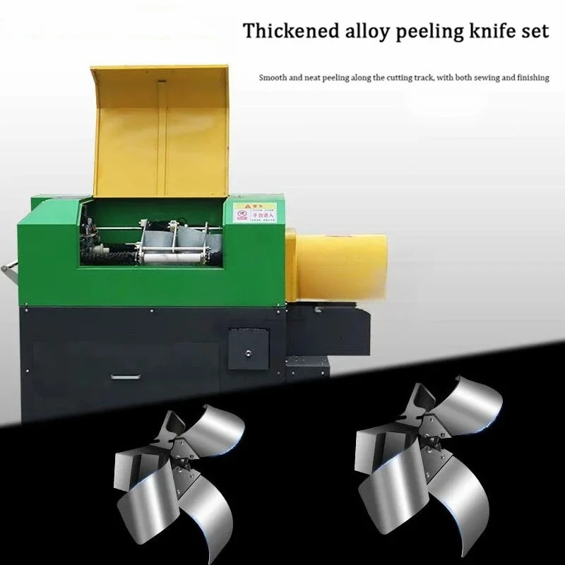 Stainless Steel Sugarcane Skin Removing Peeler Peeling Machine Easy To Clean Efficient Sugarcane Peeling Machine