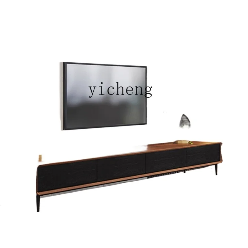 XL Solid Wood TV Stand New Chinese Ultra-Thin Household Solid Wood TV Cabinet