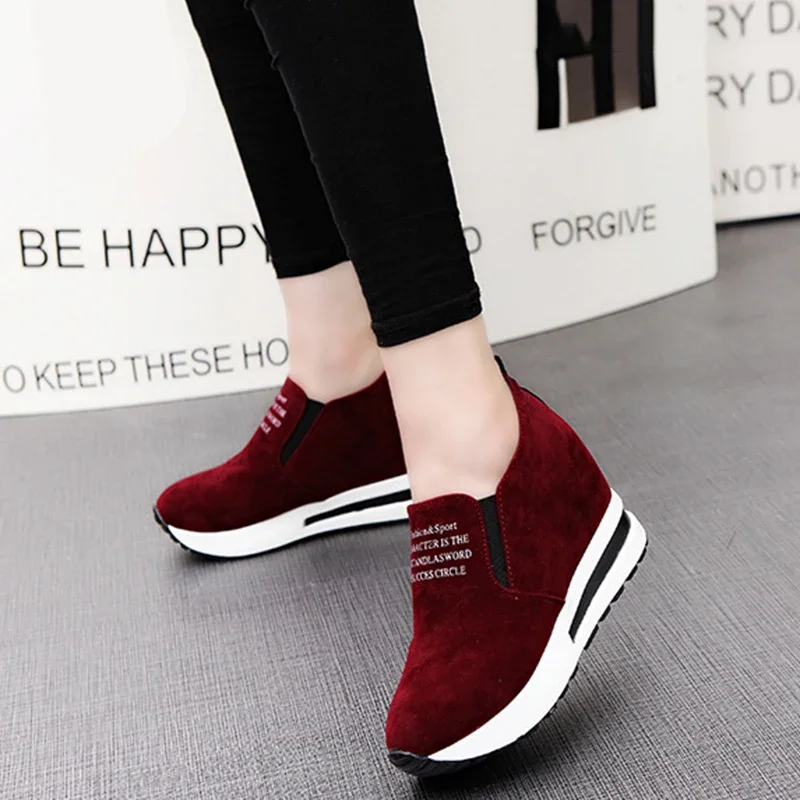 

Women's Casual Shoes New Autumn Sneakers Chunky Sneakers Platform Walking Shoes Fashion PU Casual Loafers Size 35-41