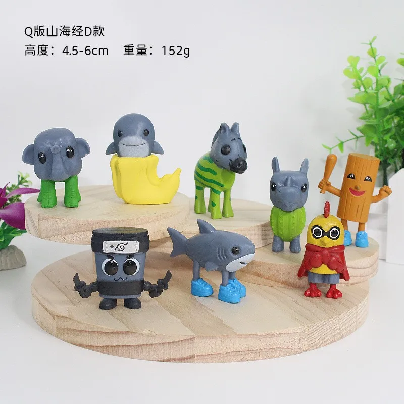 Colorful Dragon King Fusion Monster Tralalerotralala Tung Sahur Tralala Funny Shark Shimpanzini Bananini Kawaii AI Character