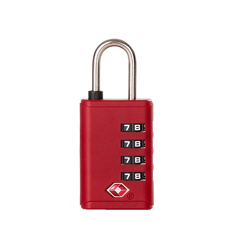 4 Digit Anti-Theft Combination Luggage Lock Portable Travel Suitcase Code Lock Safe Travel Bag Security Padlock view 5