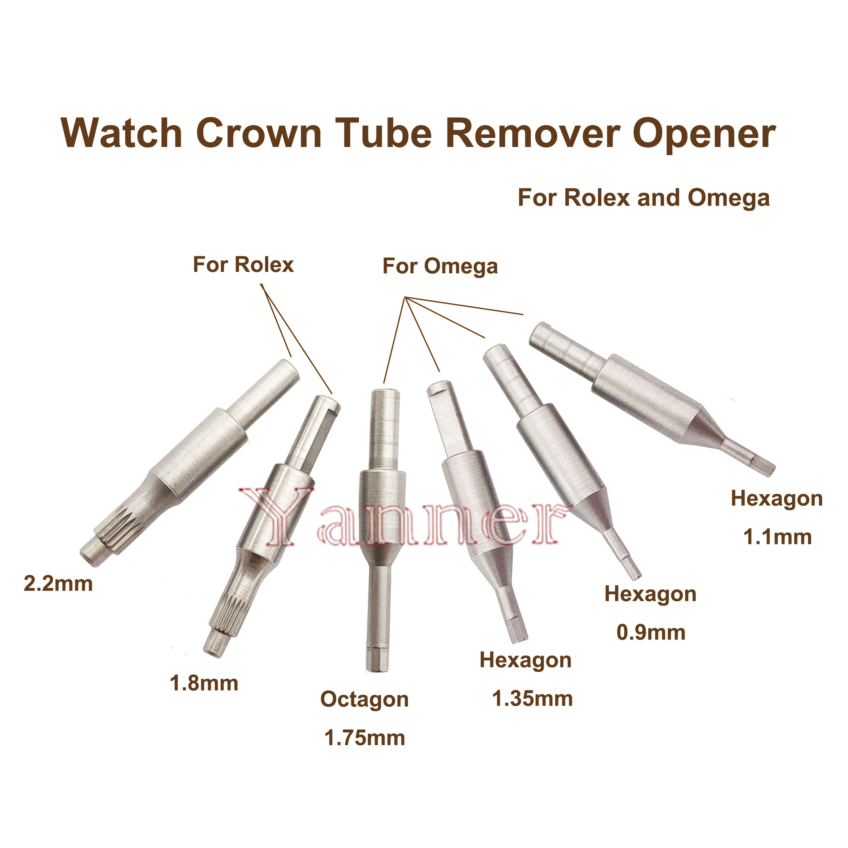 Watch Repair Tool Kits For Rolex and Omega Watch Crown Tube Remover Opener for Watchmakers High Precision